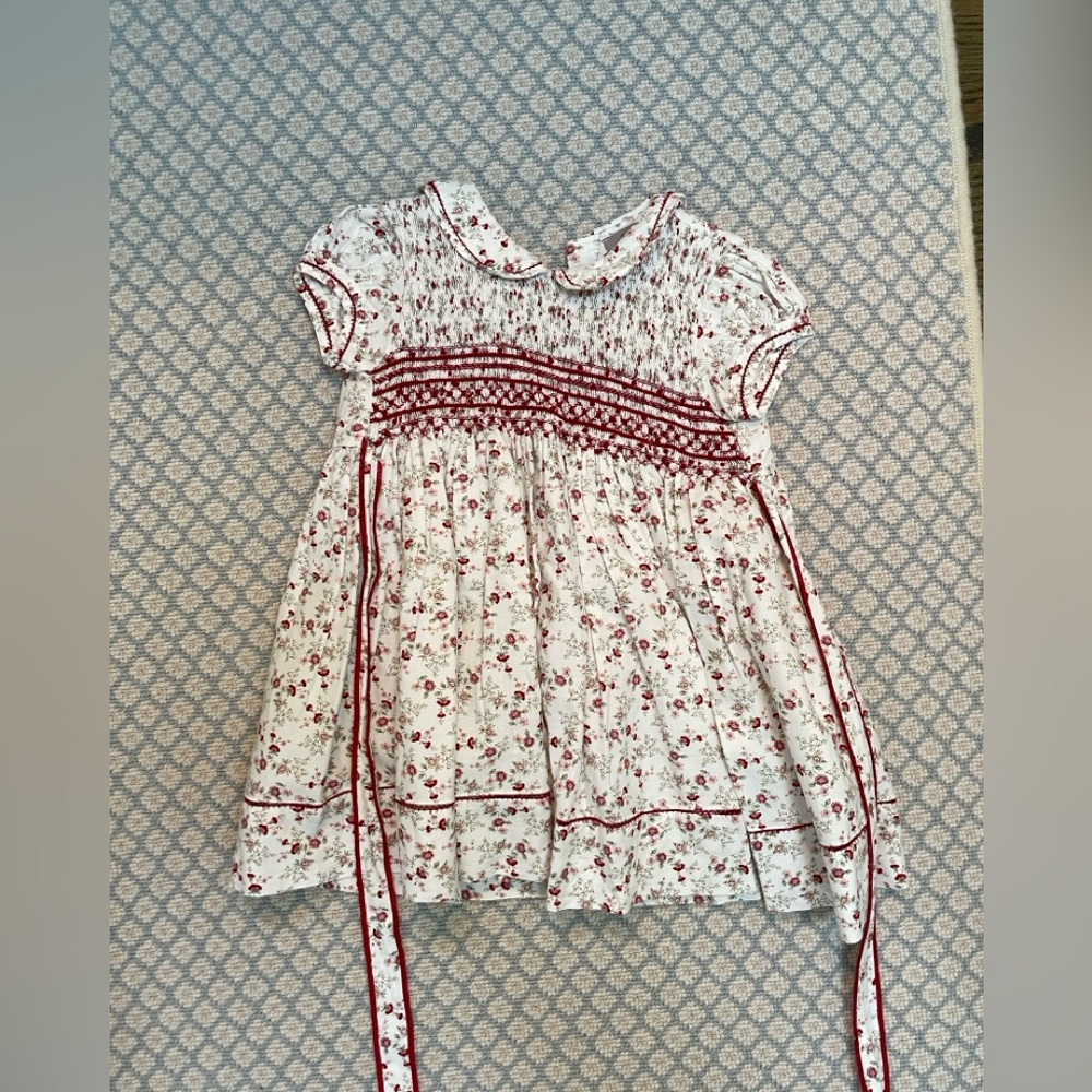 Fleurisse size 3T Smocked Flannel Dress